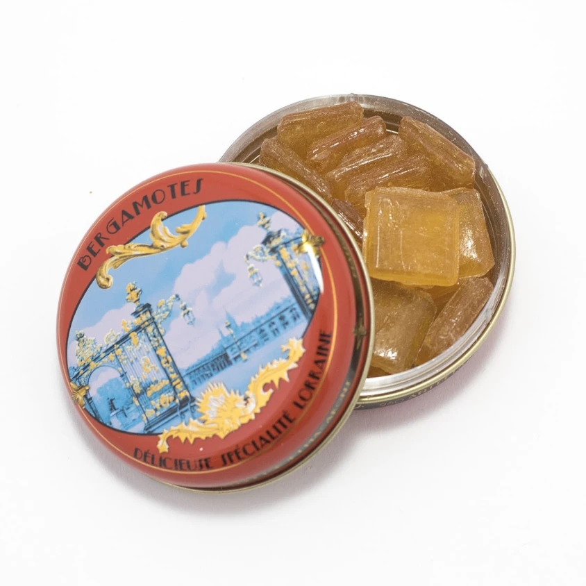 Bergamotes nues en boîte métal (80 g)