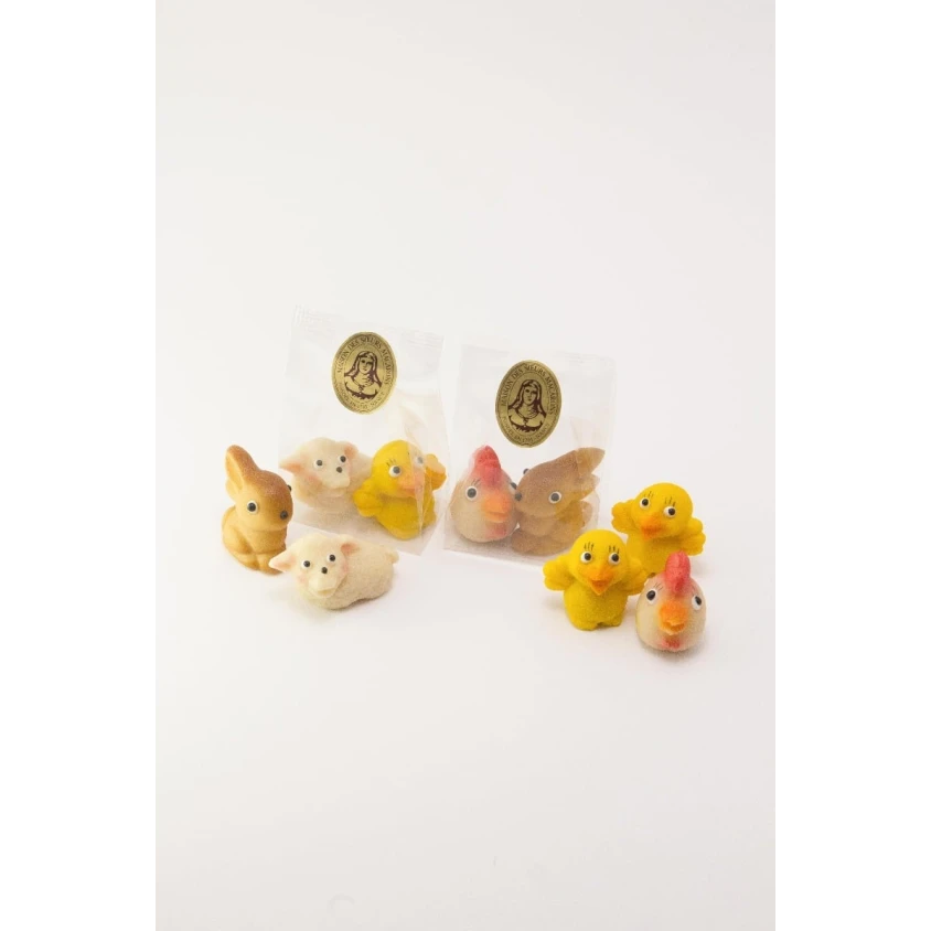 Animaux en pâte d'amande