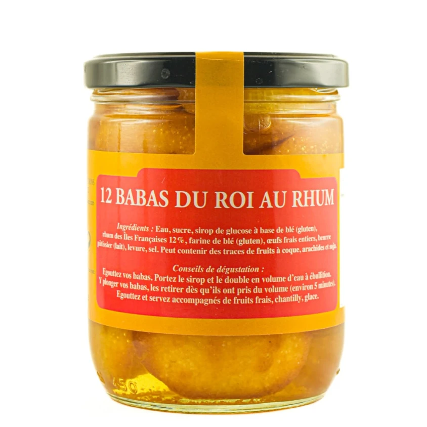 Babas au rhum (par 6 ou 12)