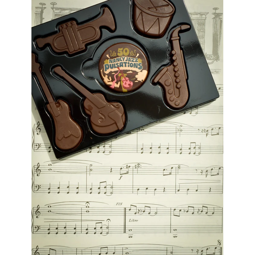 Ecrin de chocolats Musical