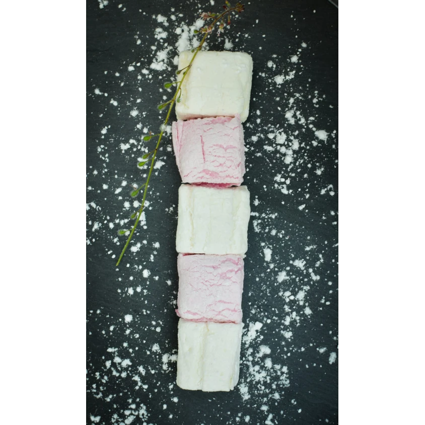 Cubes guimauve fraise