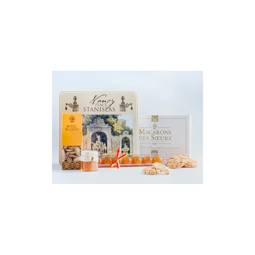 Coffret Place Stanislas Amande et Mirabelle