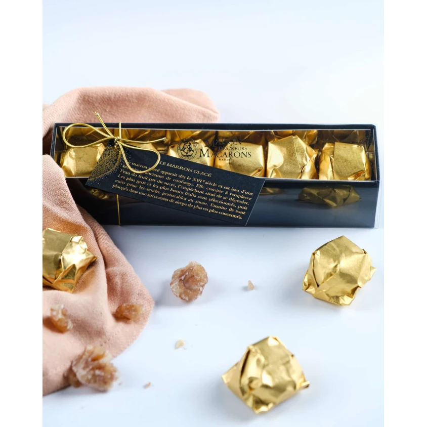 Réglette de 6 Marrons Glacés