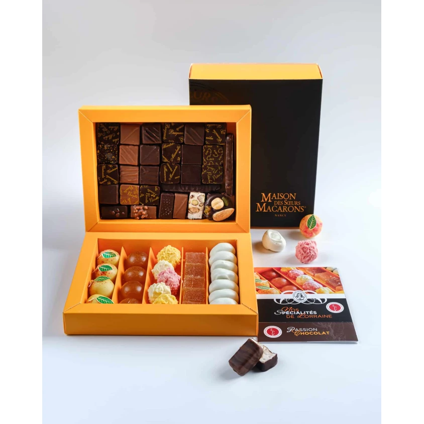 Coffret Duo Chocolats / Spécialités Lorraines