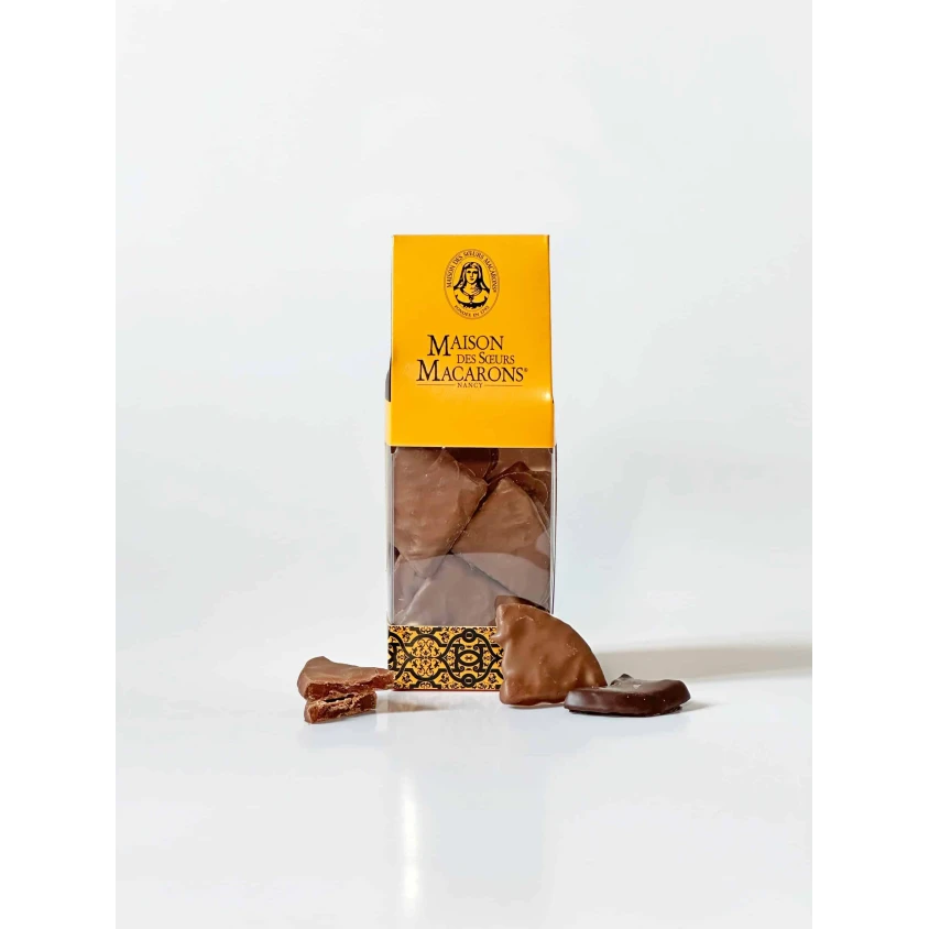 bergamote confite chocolat noir ou au lait (125g)