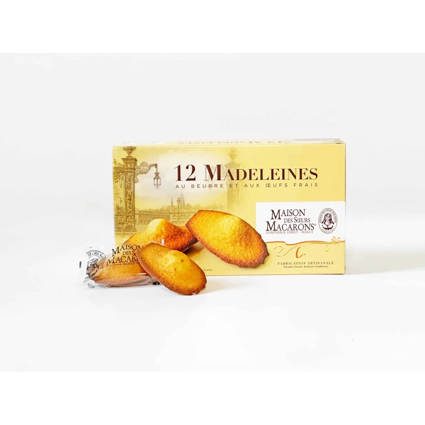 Boîte de 12 madeleines