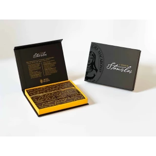 Boîte chocolats l'Ecrin Stanislas Grands Crus (120 g)