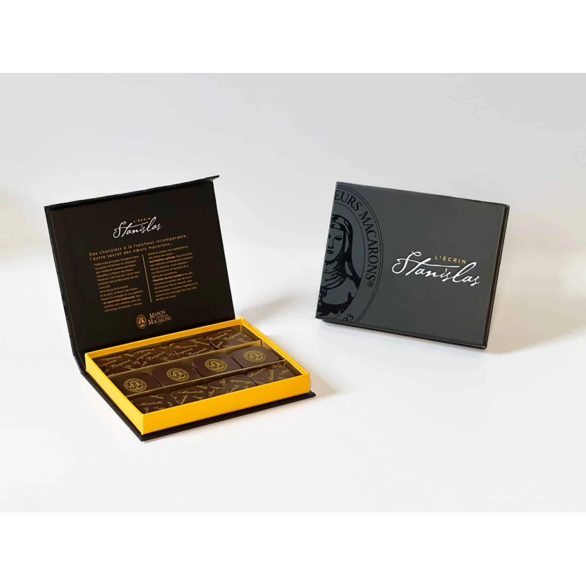 Boîte chocolats l'Ecrin Stanislas spécialités (120 g)