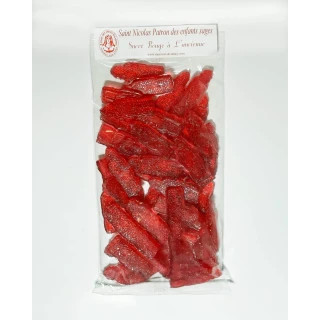 Saint Nicolas en sucre rouge 200gr