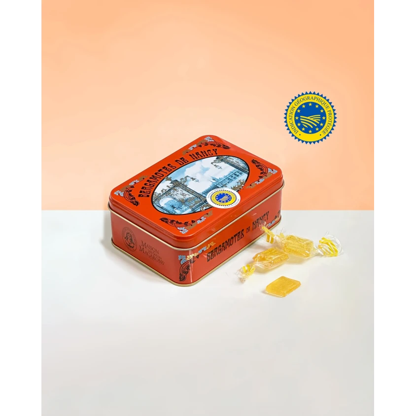 Bergamotes label IGP boîte métal (150 g)