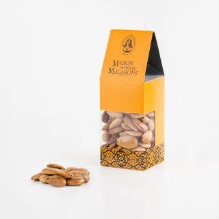 Amandes torréfiées fleur de sel 100% Françaises (125g)