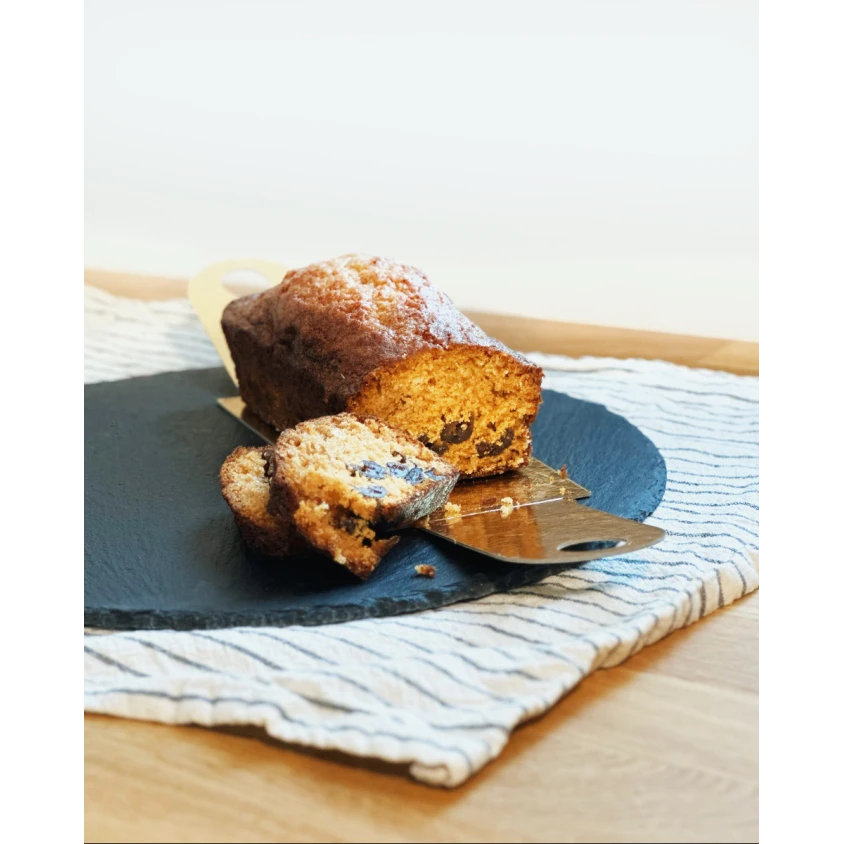 Cake aux épices, miel et mirabelles confites  (400g)
