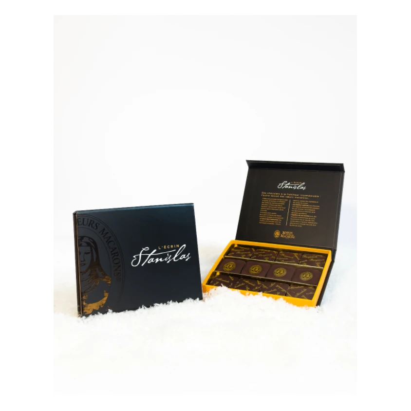 Boîte chocolats l'Ecrin Stanislas spécialités (120 g)