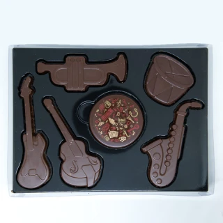 Ecrin de chocolats Musical