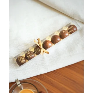 Réglette de chocolats irish coffee coeur coulant