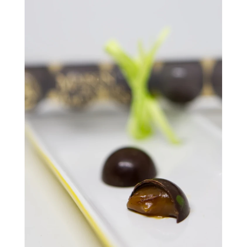 Chartreuse Chocolate Slim Box