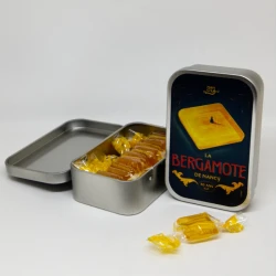 Boîte en métal Collector 30 ans label IGP Bergamote de Nancy 50g