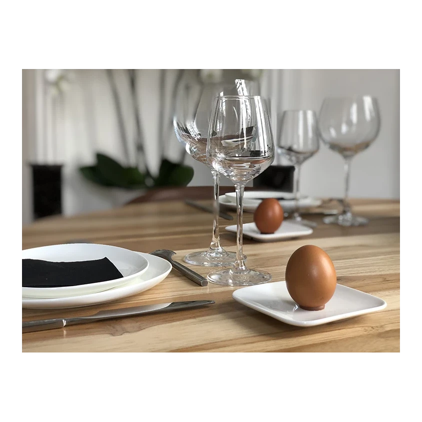 dark chocolate / praline cocotte egg