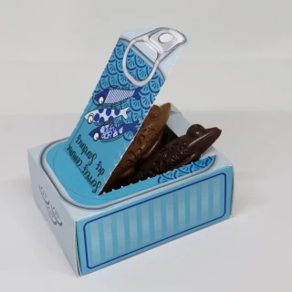 Sardines praliné boîte de 9 assorties 80g