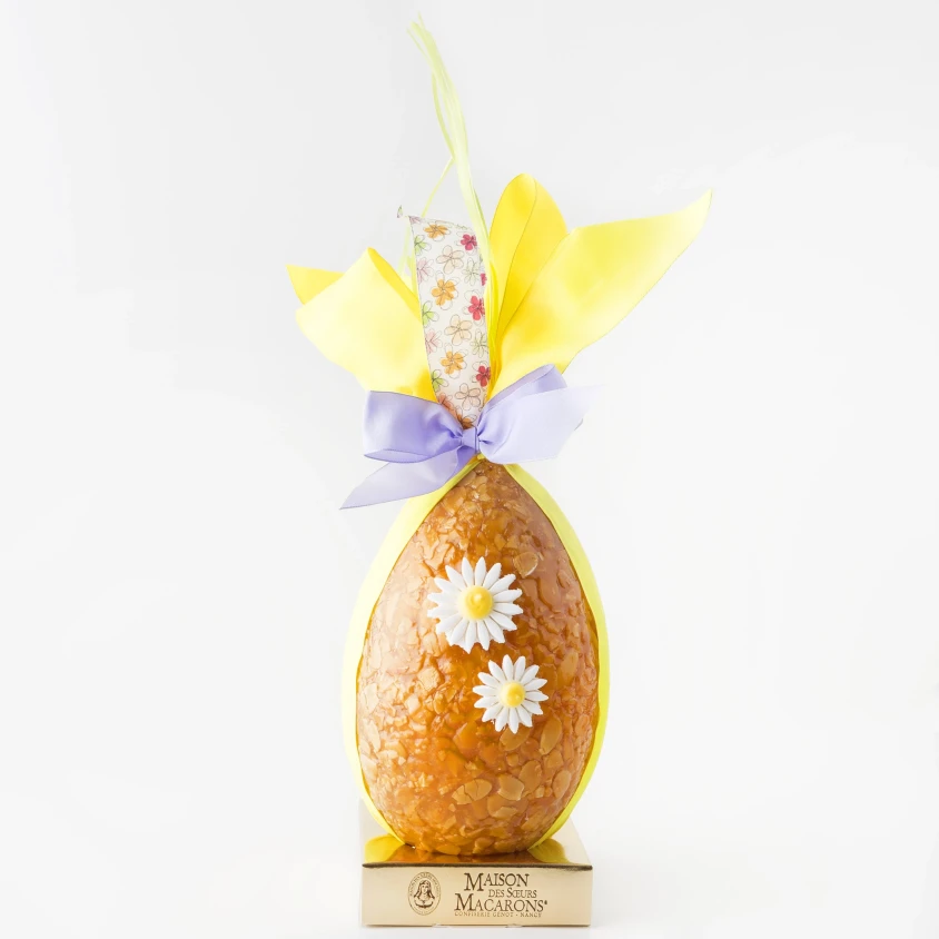 Œuf Nougatine 11cm garni ou non garni