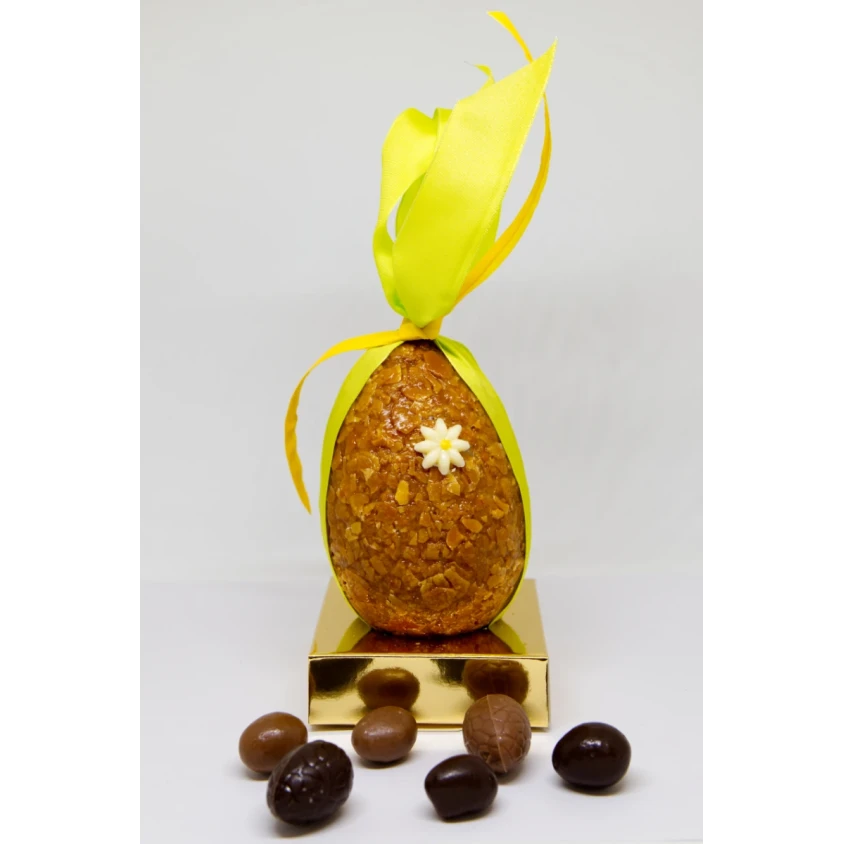 Œuf Nougatine 11cm garni ou non garni