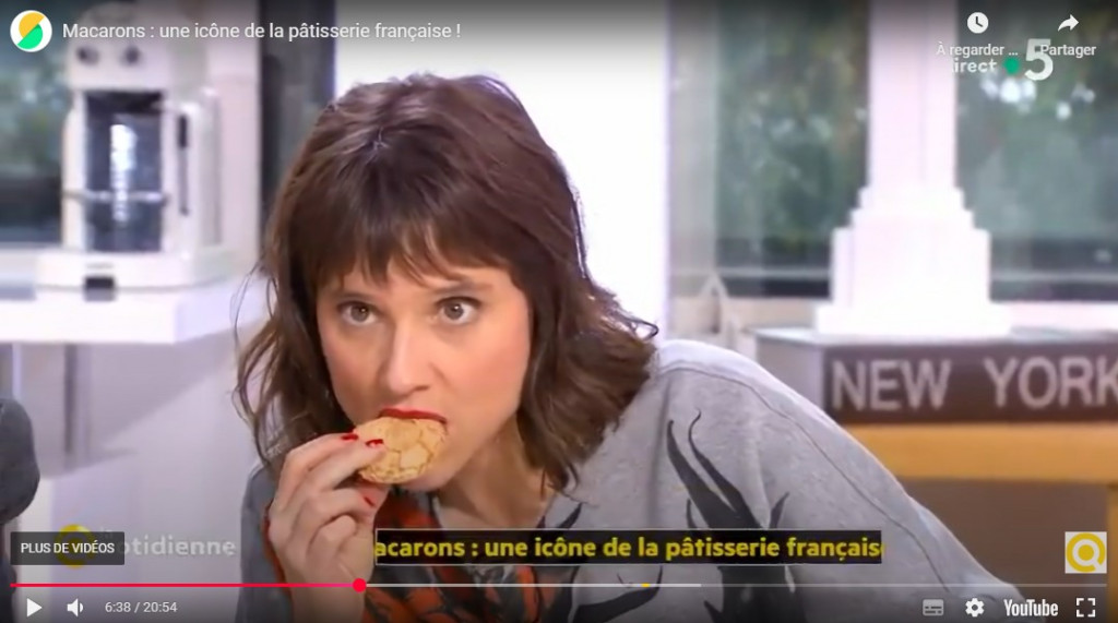Le Macaron : une icône de la pâtisserie Française. Emission "La Quotidienne"