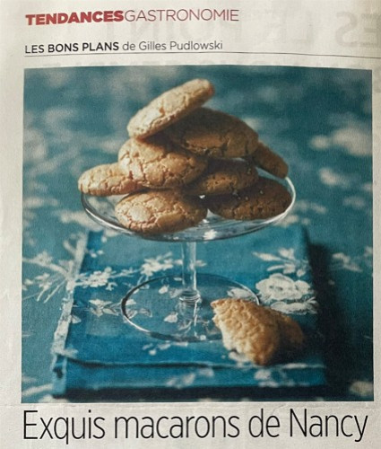 Le Point 29 Mars 2012 - Exquis macarons de Nancy 