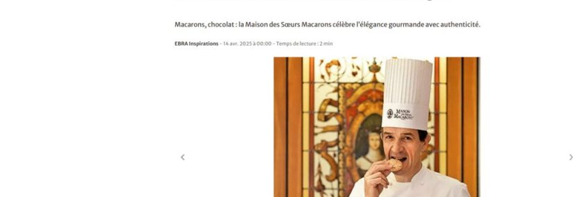La Maison des Soeurs Macarons enchante Pâques. Article dans l'EST REPUBLICAIN